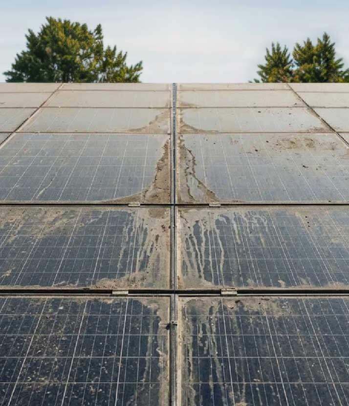 Solar Panel Cleaning Service by cleanin.pk in karachi before cleaning image