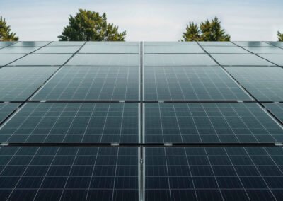 After Cleaning Solar Panel