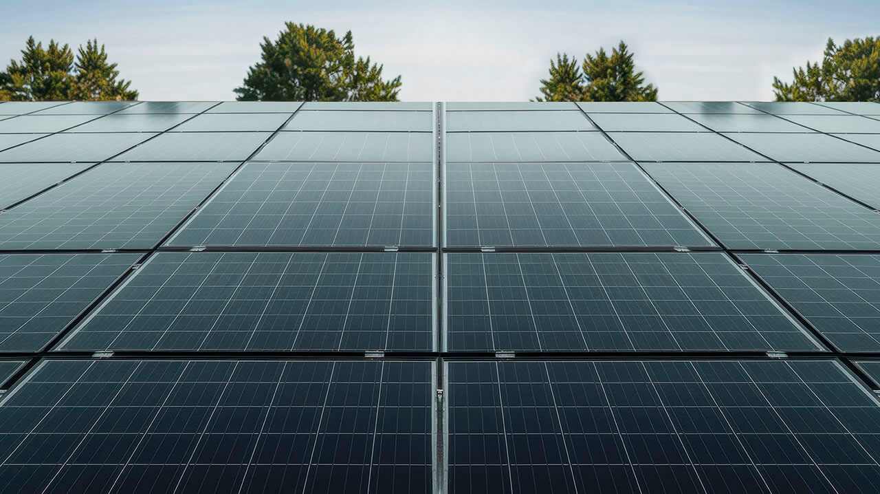 After After Cleaning Solar Panel